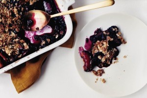 plum berry crisp