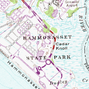 Hammonasset map