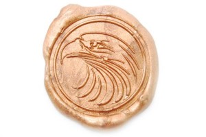Eagle wax stamp image