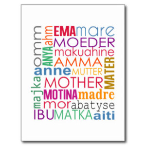 Mom in different languages
